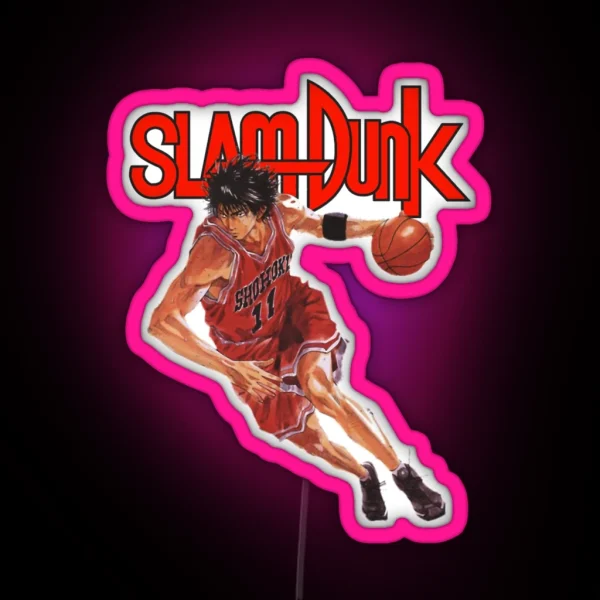 SLAM DUNK RGB Neon Sign