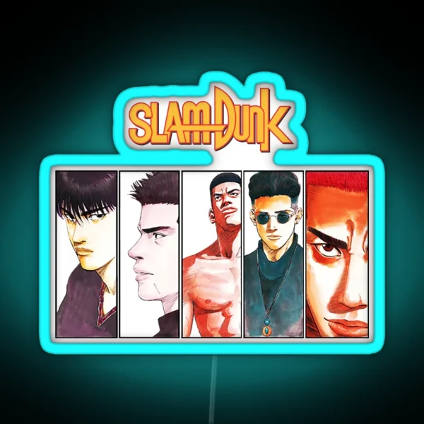 Slam Dunk RGB Neon Sign