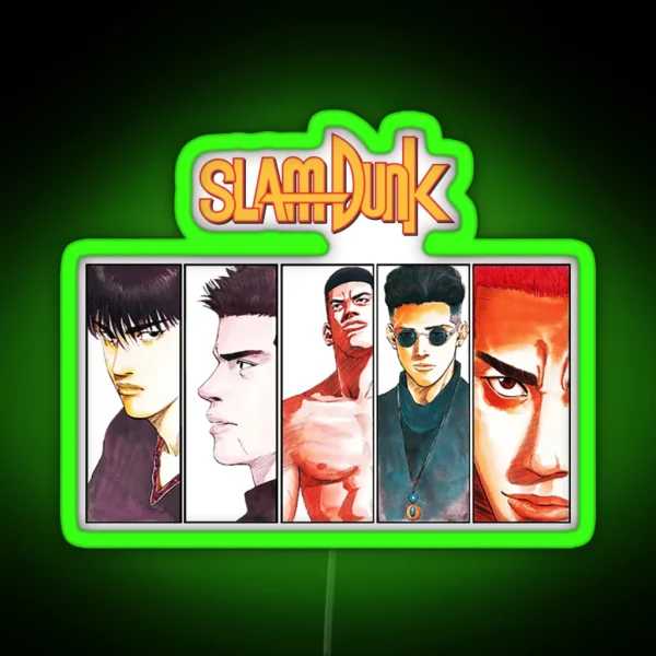 Slam Dunk RGB Neon Sign