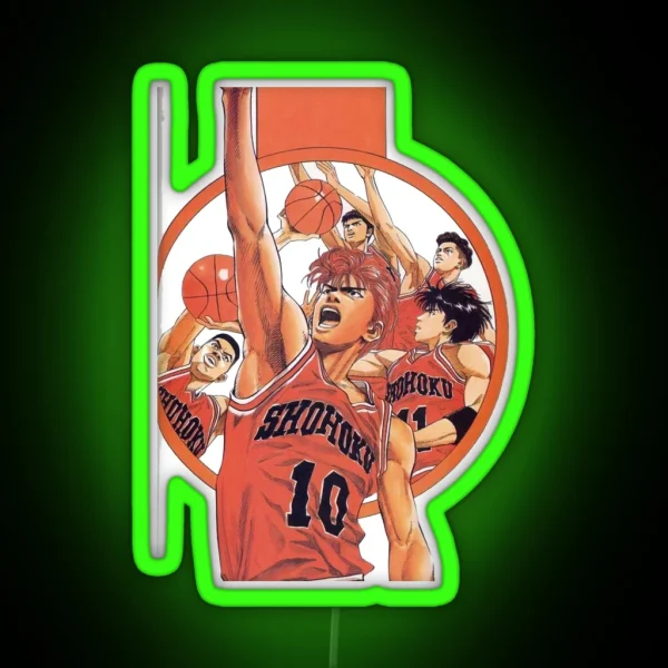 Slam Dunk RGB Neon Sign