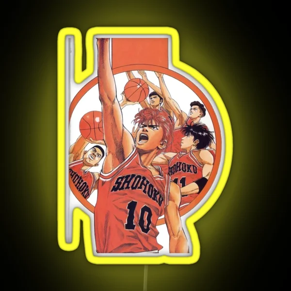Slam Dunk RGB Neon Sign