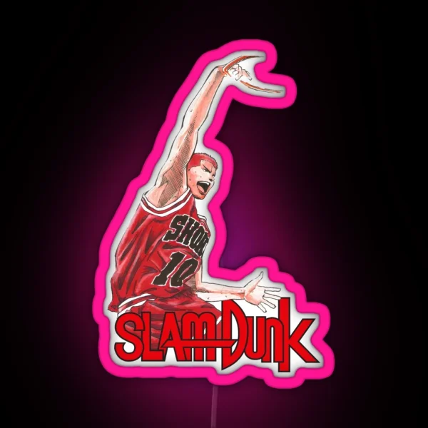 Slam Dunk RGB Neon Sign