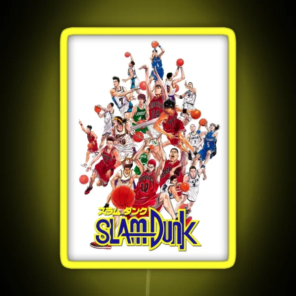 Slam Dunk RGB Neon Sign
