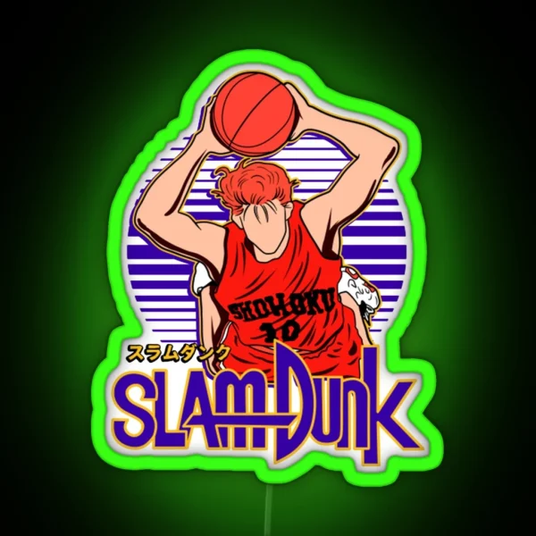Slam Dunk RGB Neon Sign