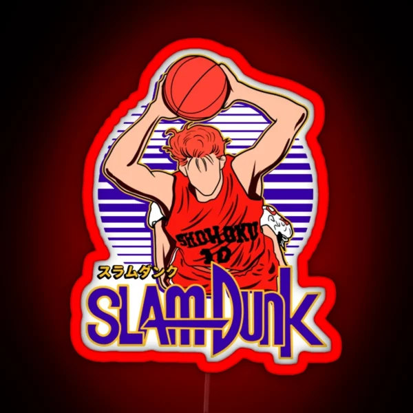 Slam Dunk RGB Neon Sign