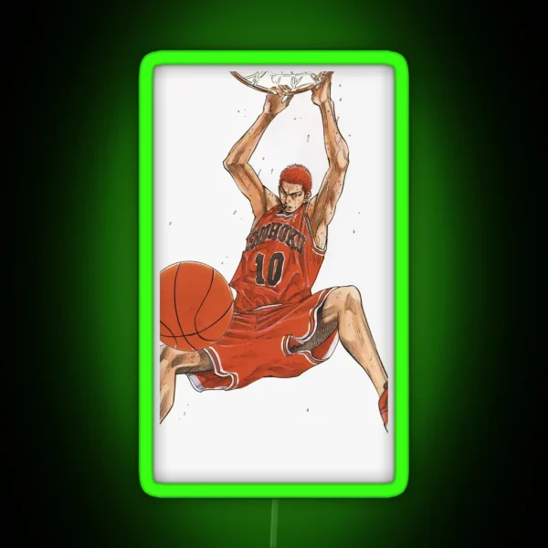 SLAM DUNK RGB Neon Sign