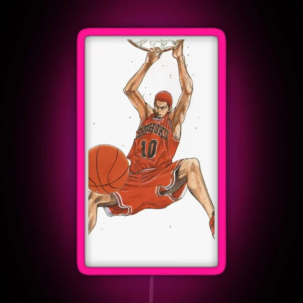 SLAM DUNK RGB Neon Sign