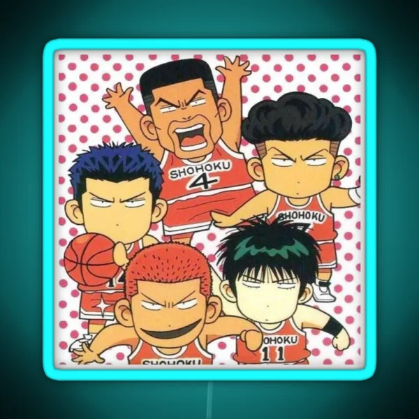 Slam Dunk SHOHOKU RGB Neon Sign