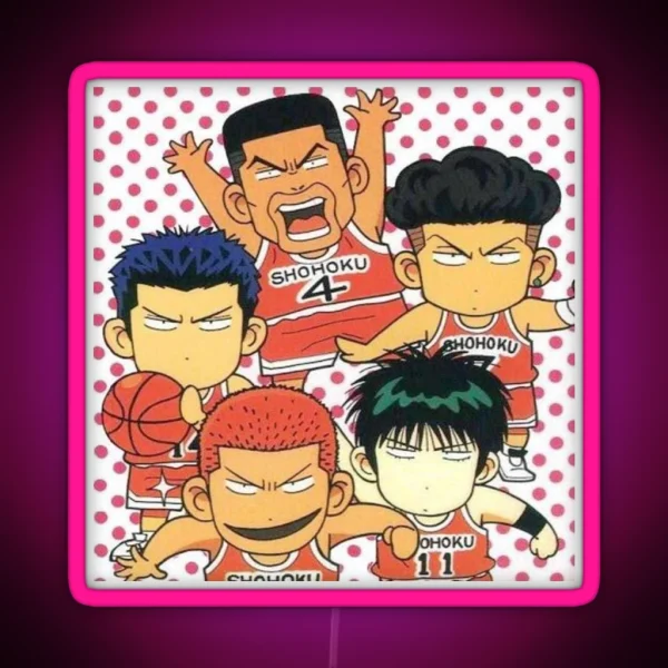 Slam Dunk SHOHOKU RGB Neon Sign