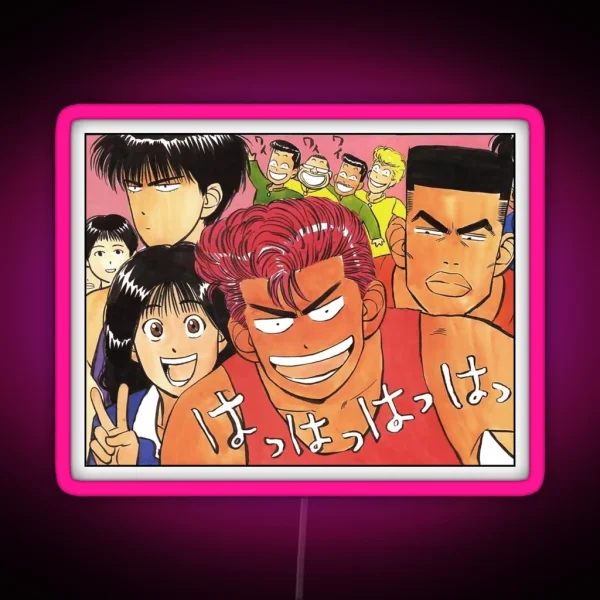 Slam Dunk Shohoku RGB Neon Sign
