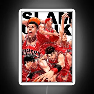 Slamdunk Team RGB Neon Sign