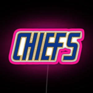 Slap Shot Charlestown Chiefs Hanson Brothers White RGB Neon Sign