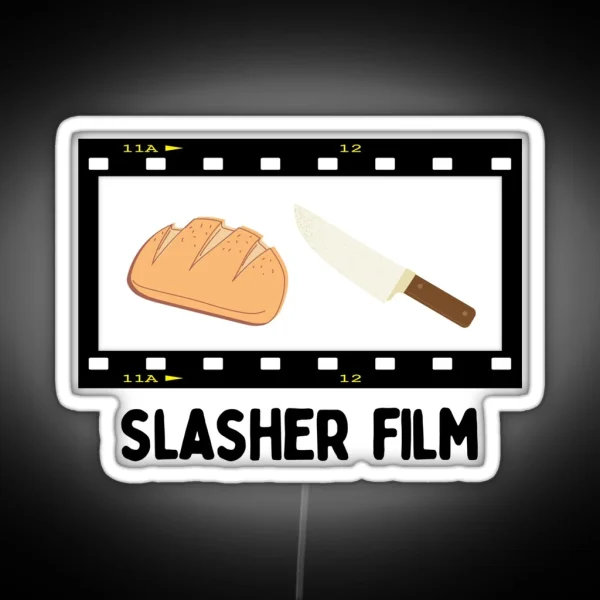 Slasher Film RGB Neon Sign