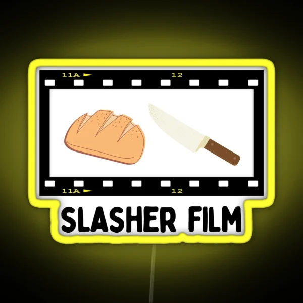 Slasher Film RGB Neon Sign