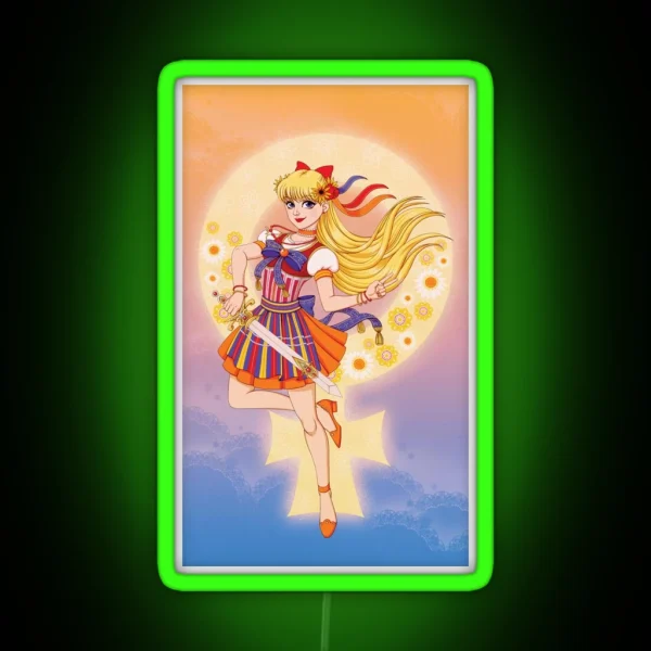 Slavic Sailor Venus RGB Neon Sign