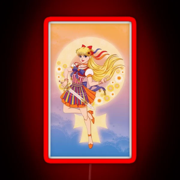 Slavic Sailor Venus RGB Neon Sign