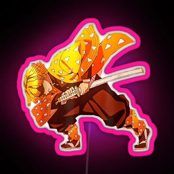 Slayer Demon Anime Graphic Led Led RGB Neon Sign