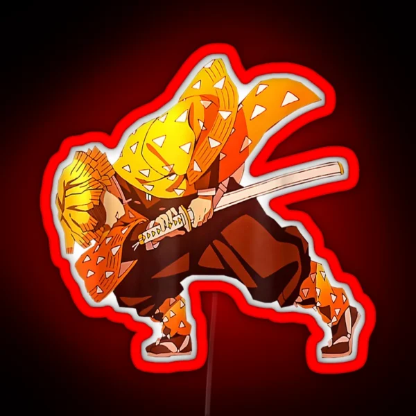 Slayer Demon Anime Graphic Led Led RGB Neon Sign