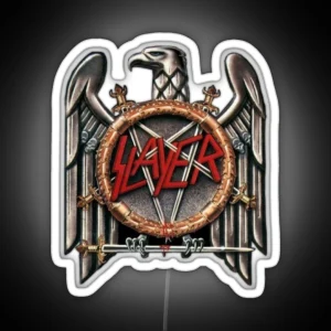 Slayer Design American Thrash Metal Band RGB Neon Sign