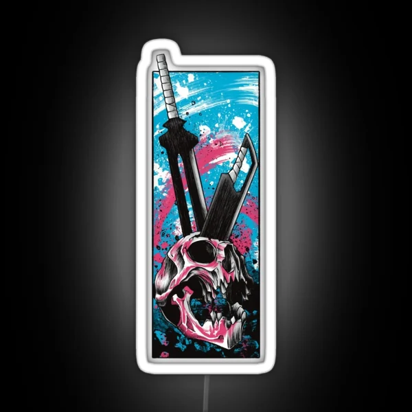 Slaying Moon Zangetsu RGB Neon Sign