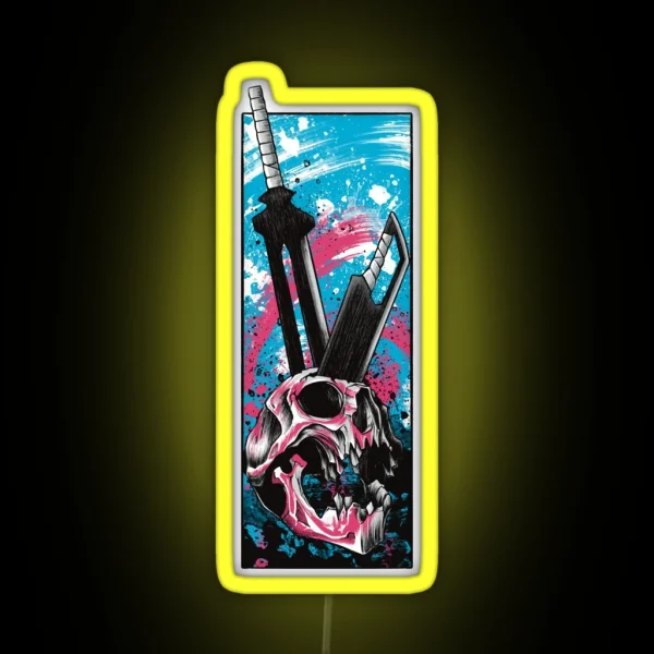 Slaying Moon Zangetsu RGB Neon Sign