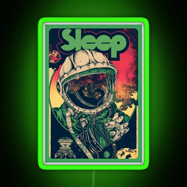 Sleep Band RGB Neon Sign