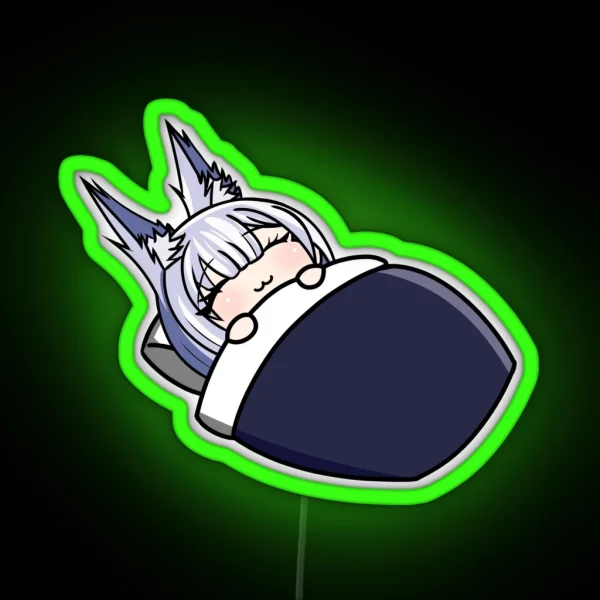 Sleeping Shinano RGB Neon Sign