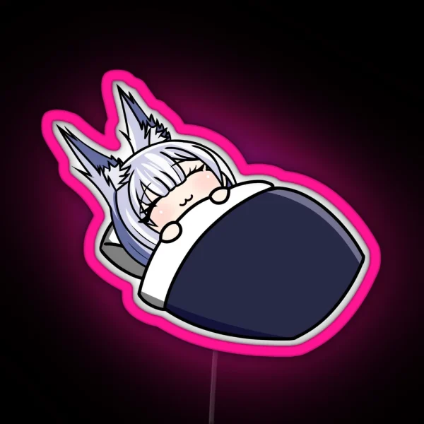 Sleeping Shinano RGB Neon Sign