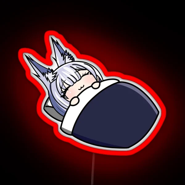 Sleeping Shinano RGB Neon Sign
