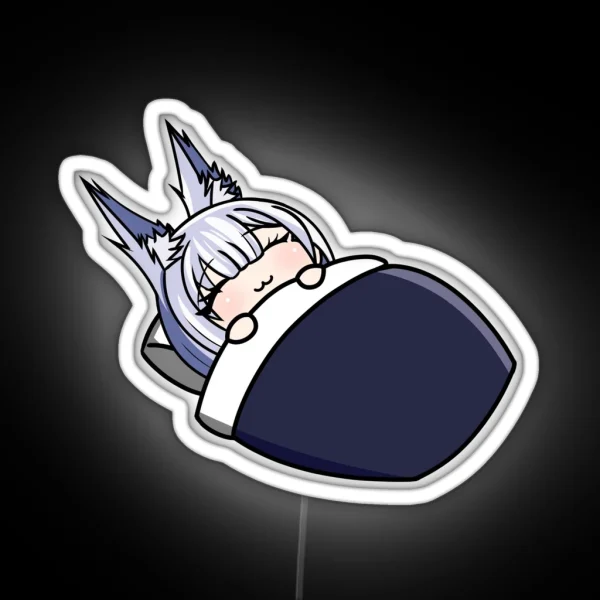 Sleeping Shinano RGB Neon Sign
