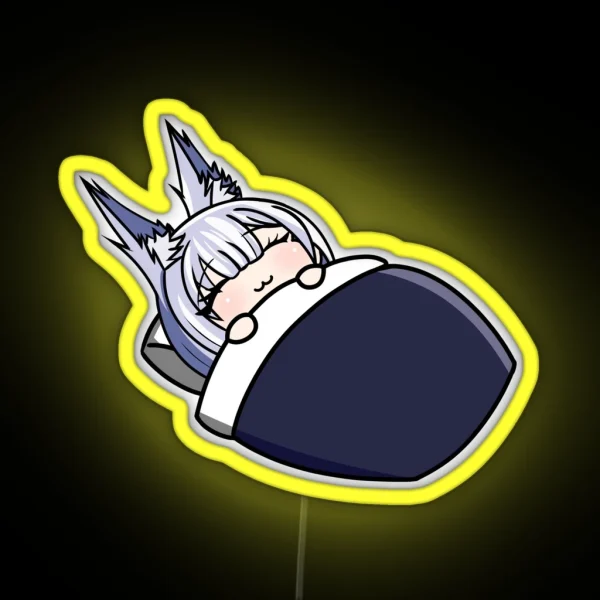 Sleeping Shinano RGB Neon Sign