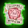 dungeon master cute d20 dice dnd flowers sword rgb neon fantasy