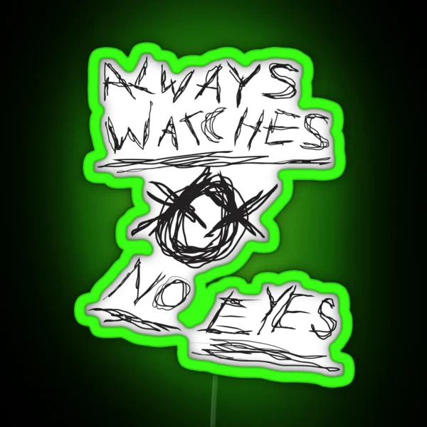 Slender Page 2 RGB Neon Sign
