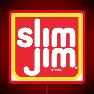 Slim Jim RGB Neon Sign