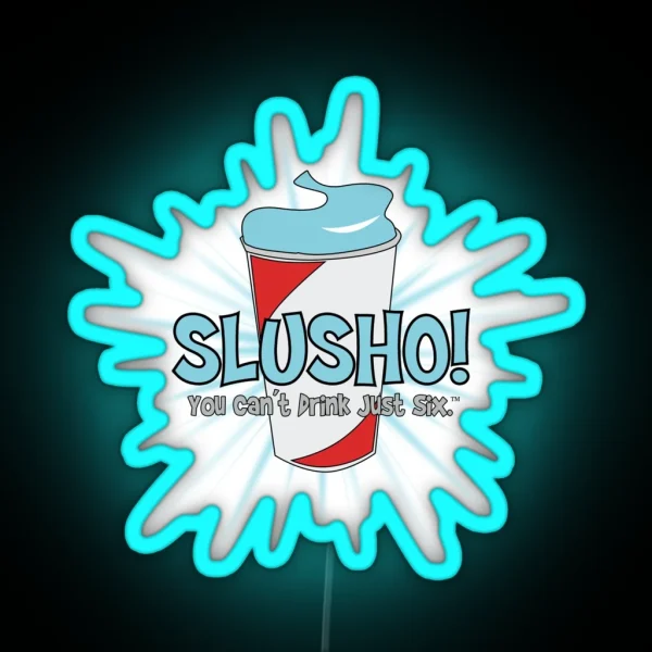 SLUSHO RGB Neon Sign