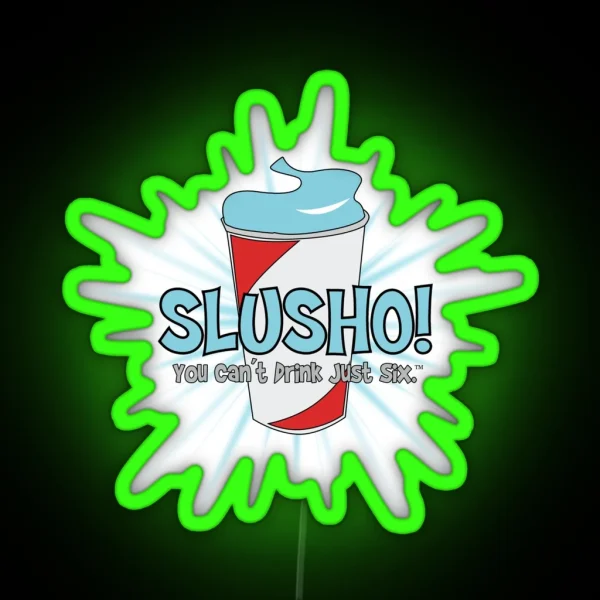 SLUSHO RGB Neon Sign