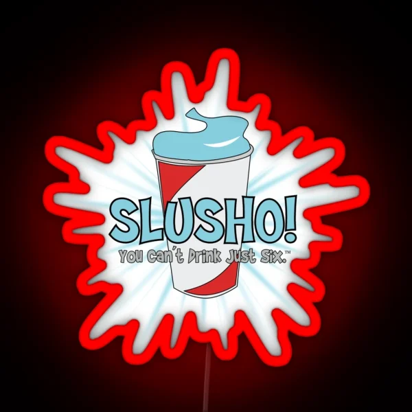 SLUSHO RGB Neon Sign
