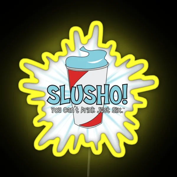 SLUSHO RGB Neon Sign