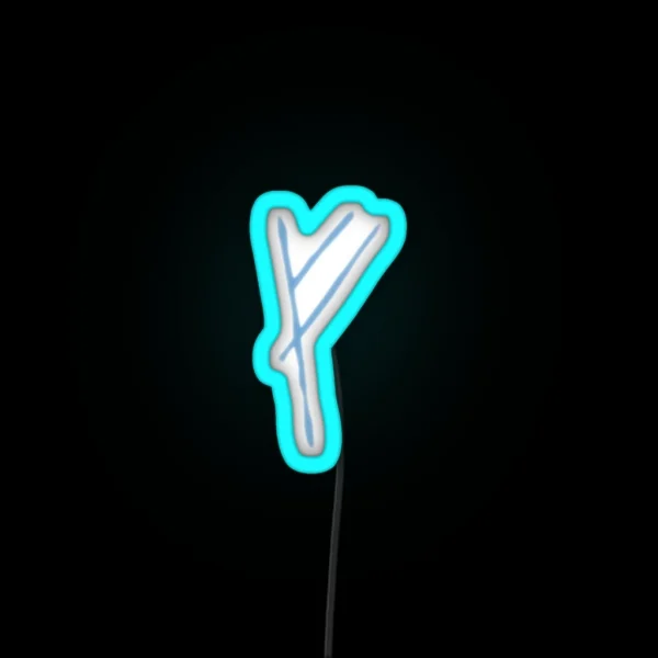 Small Elven Mark RGB Neon Sign