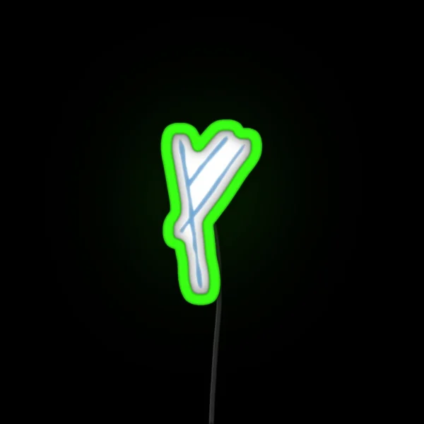 Small Elven Mark RGB Neon Sign
