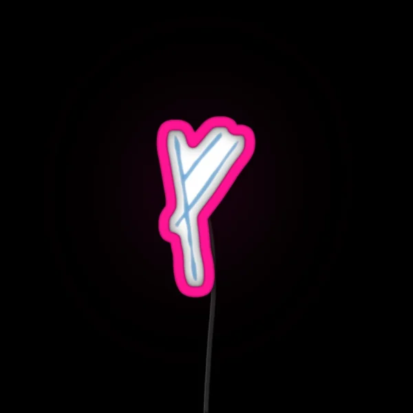 Small Elven Mark RGB Neon Sign