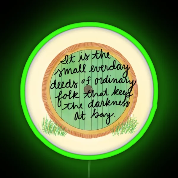 Small Everyday Deeds RGB Neon Sign