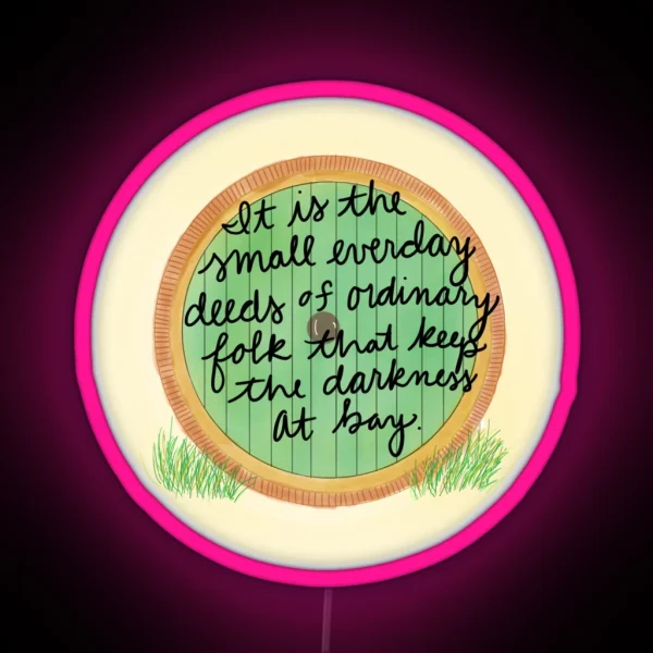 Small Everyday Deeds RGB Neon Sign