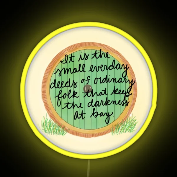 Small Everyday Deeds RGB Neon Sign