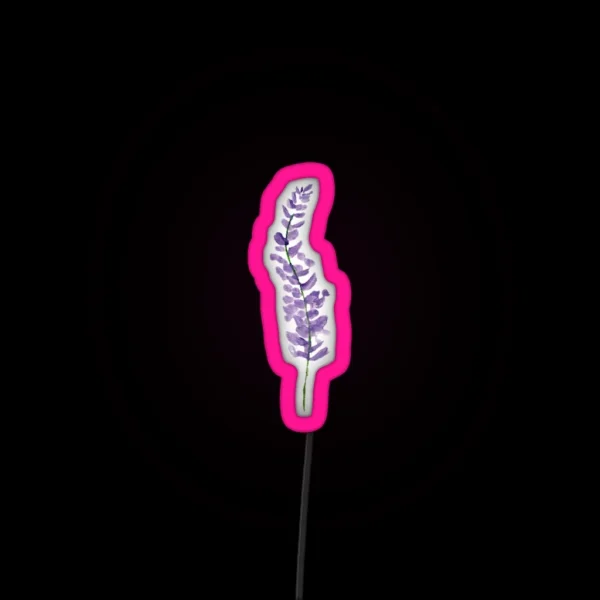 Small Lavender RGB Neon Sign