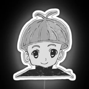 Small Manga Boy RGB Neon Sign