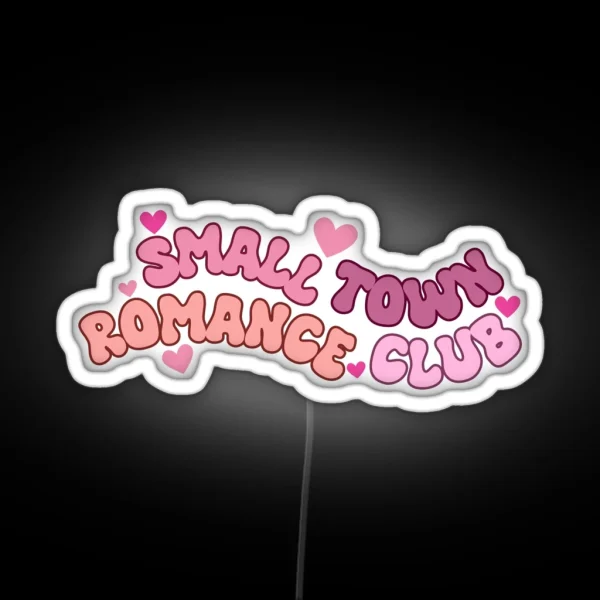 Small Town Romance Trope RGB Neon Sign