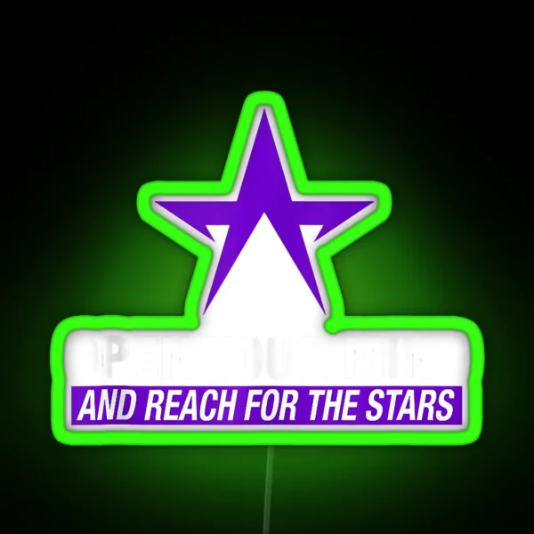 Smallstars Reach For The Stars RGB Neon Sign
