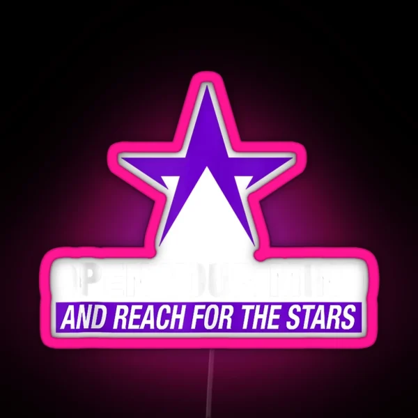 Smallstars Reach For The Stars RGB Neon Sign