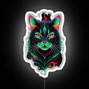 Smart Cat RGB Neon Sign